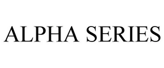 ALPHA SERIES Trademark Image