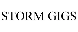 STORM GIGS Trademark Image