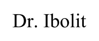 DR. IBOLIT Trademark Image