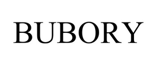 BUBORY Trademark Image