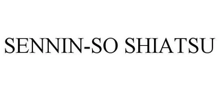 SENNIN-SO SHIATSU Trademark Image