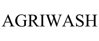 AGRIWASH Trademark Image