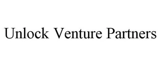 UNLOCK VENTURE PARTNERS Trademark Image