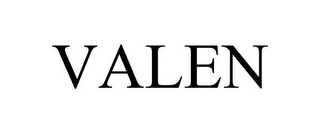 VALEN Trademark Image