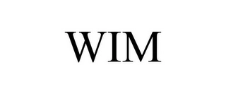 WIM Trademark Image