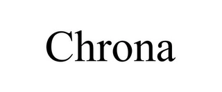 CHRONA Trademark Image