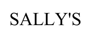 SALLY'S Trademark Image