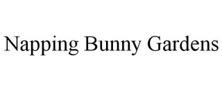 NAPPING BUNNY GARDENS Trademark Image