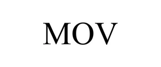 MOV Trademark Image