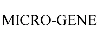 MICRO-GENE Trademark Image