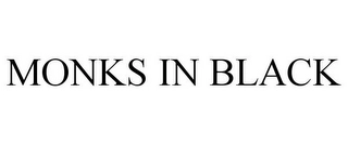 MONKS IN BLACK Trademark Image