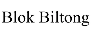 BLOK BILTONG Trademark Image