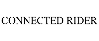 CONNECTED RIDER Trademark Image