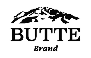BUTTE BRAND Trademark Image