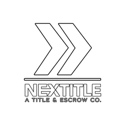 NEXTITLE A TITLE & ESCROW CO. Trademark Image