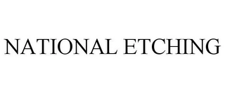 NATIONAL ETCHING Trademark Image
