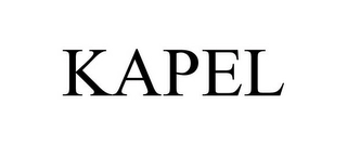KAPEL Trademark Image