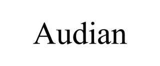 AUDIAN Trademark Image