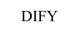 DIFY Trademark Image
