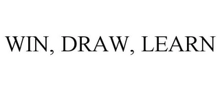 WIN, DRAW, LEARN Trademark Image