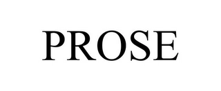 PROSE Trademark Image