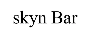 SKYN BAR Trademark Image