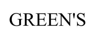 GREEN'S Trademark Image