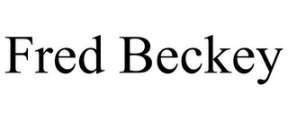 FRED BECKEY Trademark Image