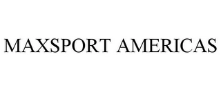 MAXSPORT AMERICAS Trademark Image