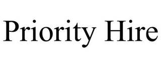 PRIORITY HIRE Trademark Image