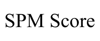 SPM SCORE Trademark Image