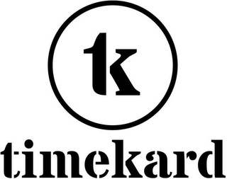 TK TIMEKARD Trademark Image