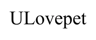 ULOVEPET Trademark Image