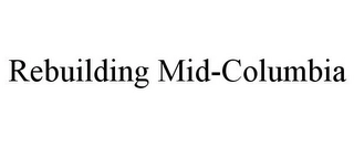 REBUILDING MID-COLUMBIA Trademark Image
