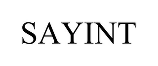 SAYINT Trademark Image