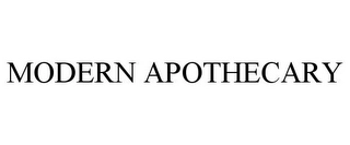 MODERN APOTHECARY Trademark Image