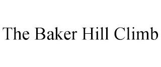 THE BAKER HILL CLIMB Trademark Image