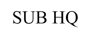 SUB HQ Trademark Image