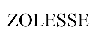ZOLESSE Trademark Image