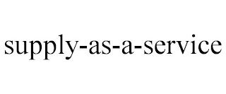 SUPPLY-AS-A-SERVICE Trademark Image