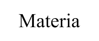 MATERIA Trademark Image