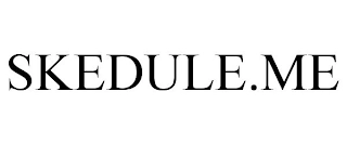 SKEDULE.ME Trademark Image