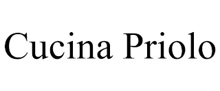 CUCINA PRIOLO Trademark Image