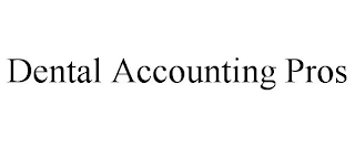 DENTAL ACCOUNTING PROS Trademark Image