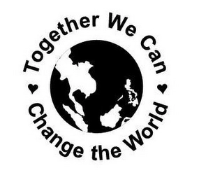 TOGETHER WE CAN CHANGE THE WORLD Trademark Image