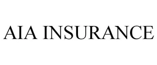 AIA INSURANCE Trademark Image