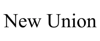 NEW UNION Trademark Image