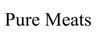 PURE MEATS Trademark Image