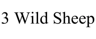 3 WILD SHEEP Trademark Image