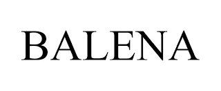 BALENA Trademark Image